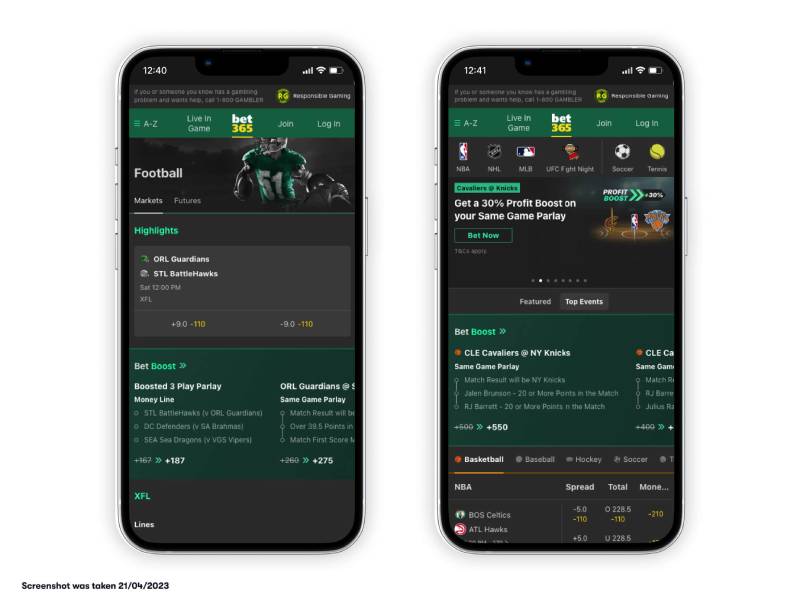 Những tình huống buộc Bet365 phải treo cược
